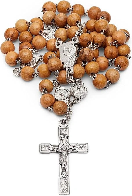 Holy Land Olive Wood Rosary – Bethlehem