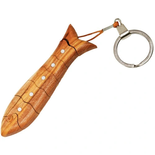 Olive Wood Religious Key Chains – Holy Land