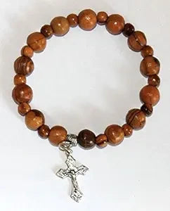 Holy Land Olive Wood Rosary – Bethlehem