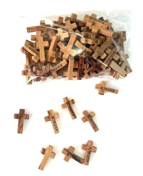 Olive Wood Christmas Ornaments and Charms