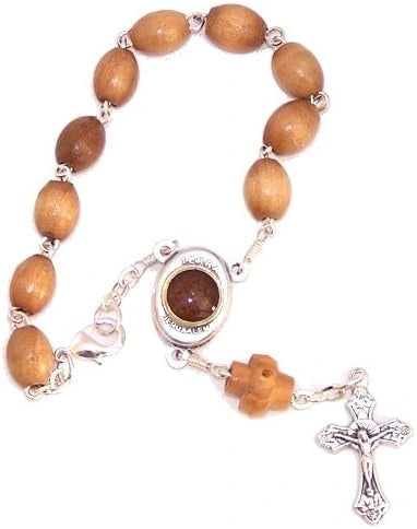 Holy Land Olive Wood Rosary – Bethlehem