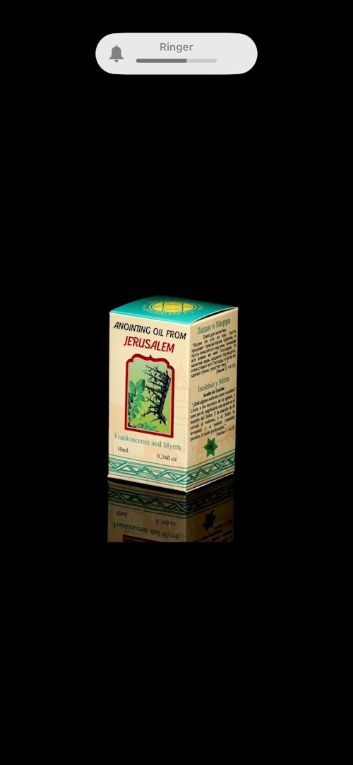Anointing Oil from the Holy Land