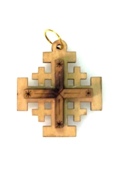 Olive Wood Christmas Ornaments and Charms