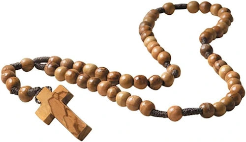 Holy Land Olive Wood Rosary – Bethlehem