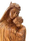 Virgin Mary with Child – Olive Wood