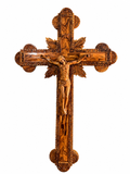 Handcrafted Olive Wood Cross – Holy Land