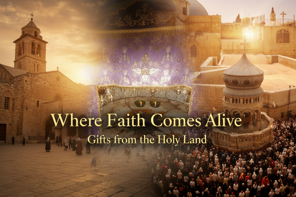 Holy Land Hero with Text