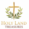 Holy Land Treasures Logo - Green Olive Branches