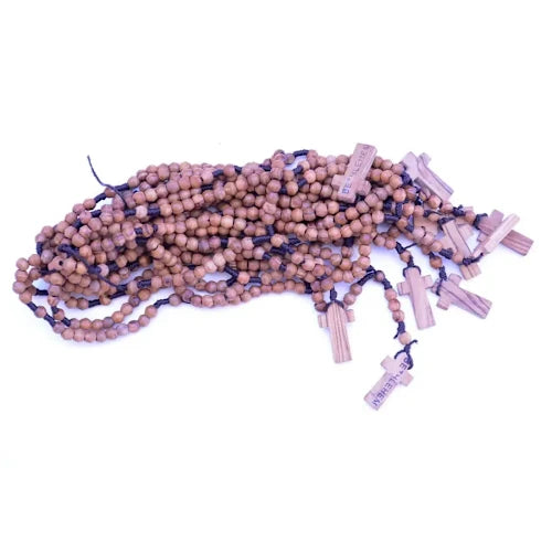 Holy Land Olive Wood Rosary – Bethlehem