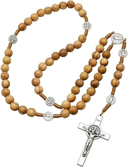 Holy Land Olive Wood Rosary – Bethlehem